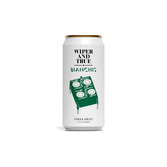 Forza Amici, 4.7% Pilsner by Wiper and True