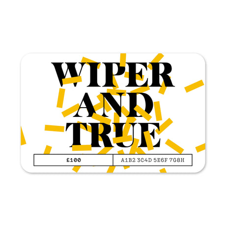 Wiper and True Gift Card