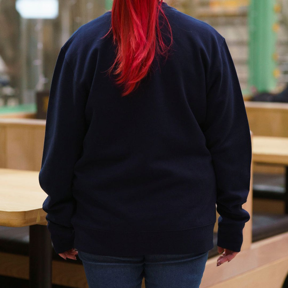 Navy Kaleidoscope Jumper