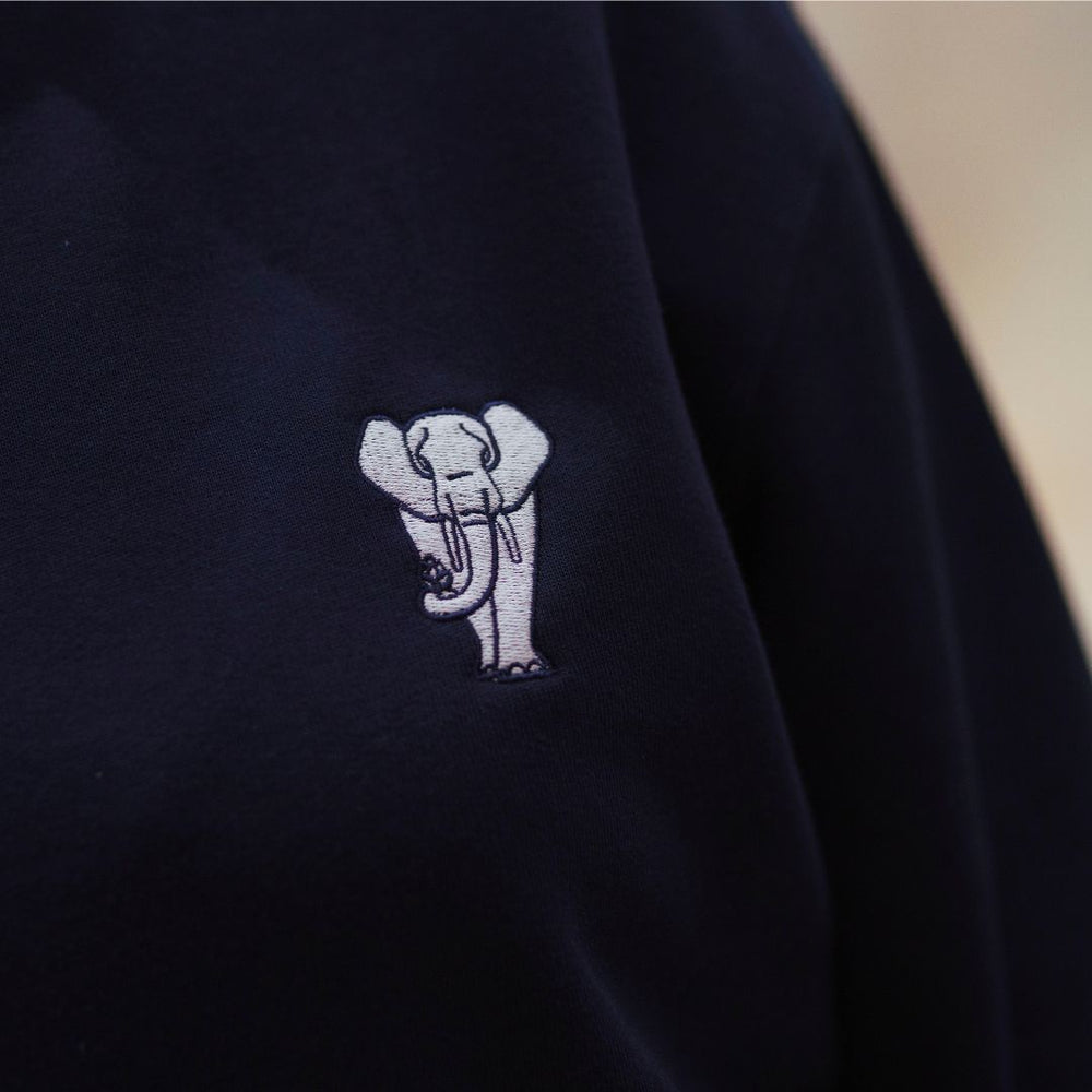 Navy Kaleidoscope Jumper