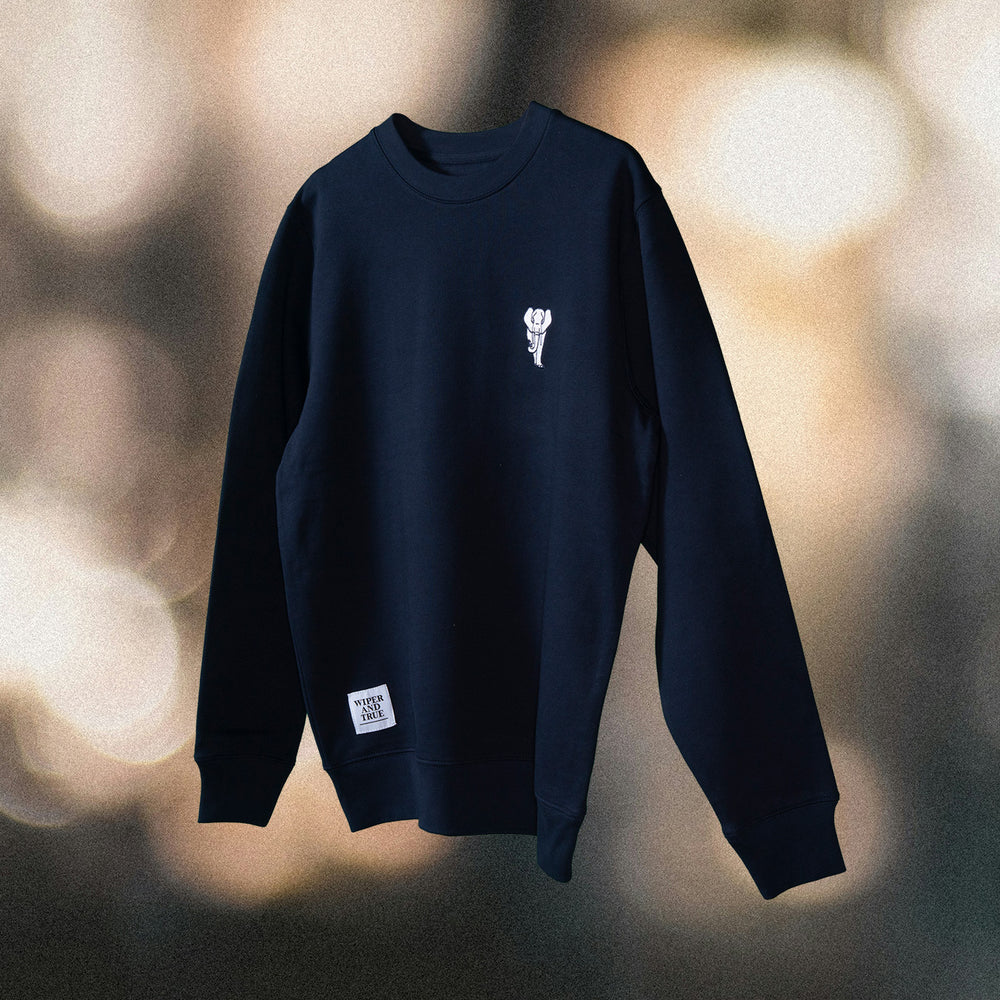 Navy Kaleidoscope Jumper