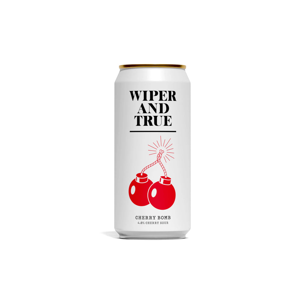 Cherry Bomb, 4.0% Cherry Sour by Wiper and True