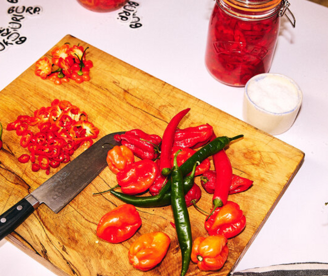 Make Your Own Hot Sauce Fermentation Class