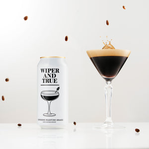 Espresso Martini Shake, 5.6% Coffee Stout by Wiper and True