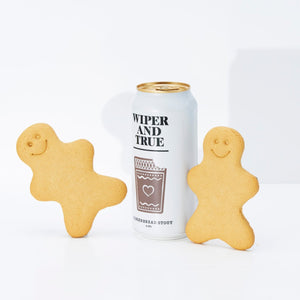 Wiper and True Stout Gift Box: Tulip Glass & Three Beers