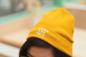 Wiper and True Embroidered Logo Beanie