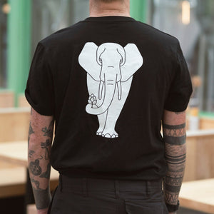 Kaleidoscope Elephant T-Shirt by Wiper and True