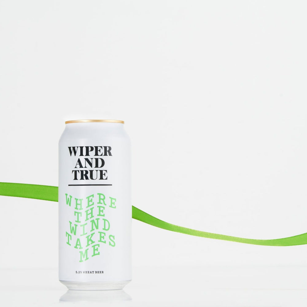 Where The WInd Takes Me, 5.2% Wheat Beer by Wiper and True
