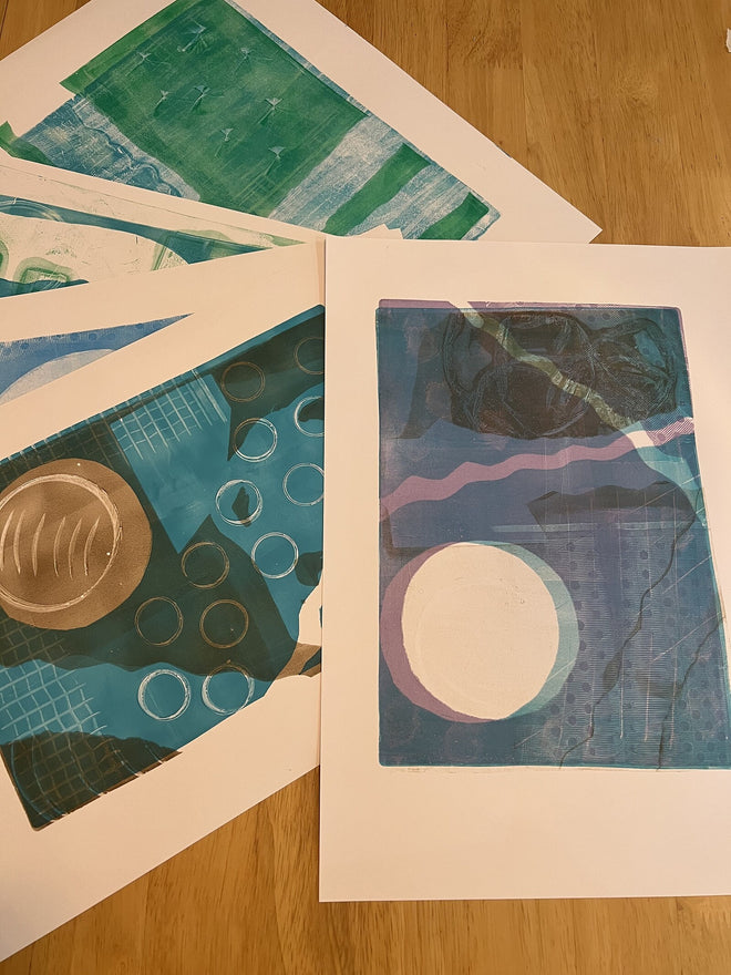 Craft with Clate - Gelli Plate Printing