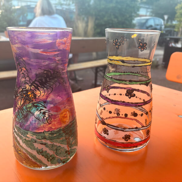 Wine Glass or Vase Painting Workshop